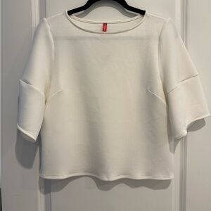 Spanx AirEssentials Puff Sleeve Desk to Dinner Elbow Sleeve Top